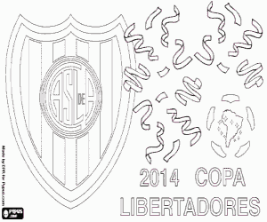 malvorlagen San Lorenzo, Libertadores 2014 ausmalbilder