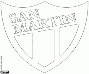 malvorlagen San Martín-logo ausmalbilder