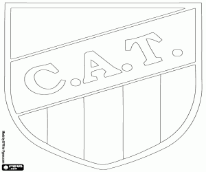 malvorlagen Schild von Atlético Tucumán ausmalbilder