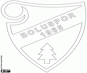 malvorlagen Schild des Boluspor ausmalbilder