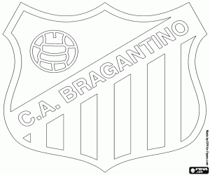 malvorlagen Schild des CA Bragantino ausmalbilder