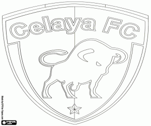malvorlagen Schild der Celaya FC ausmalbilder