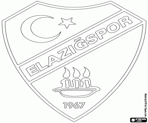 malvorlagen Schild des Elazığspor ausmalbilder