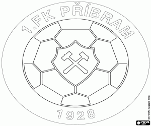 malvorlagen Schild des FK Příbram ausmalbilder