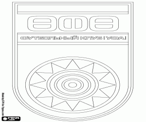 malvorlagen Schild des FK Ufa ausmalbilder