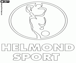 malvorlagen Schild von Helmond Sport ausmalbilder