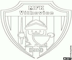 malvorlagen Schild des MFK Vítkovice ausmalbilder