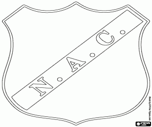 malvorlagen Schild von NAC Breda ausmalbilder