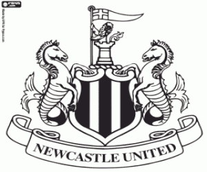 malvorlagen Schild der Newcastle United ausmalbilder