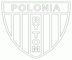 malvorlagen Schild des Polonia Bytom ausmalbilder