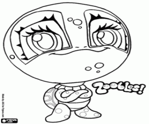 malvorlagen Schildkröte, Zooble von Petagonia ausmalbilder