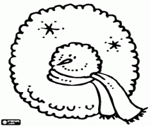 malvorlagen Schneemann und der Buchstabe Q ausmalbilder