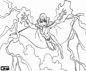 malvorlagen Der Schwarzes Panther, X-Men-Heldin ausmalbilder