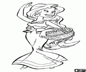 malvorlagen Die schöne Falbala ausmalbilder