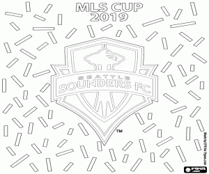 malvorlagen Seattle Sounders, 2019 MLS Cup ausmalbilder