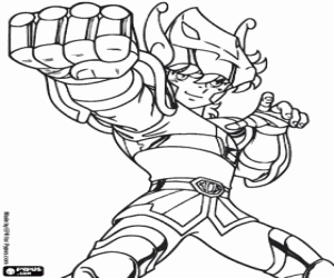 malvorlagen Seiya der Pegasus ausmalbilder