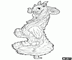 malvorlagen Shangri Llama von Geotopia ausmalbilder