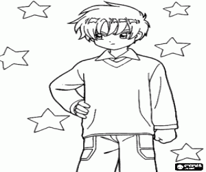 malvorlagen Shaoran Li, Charakter der Sakura ausmalbilder