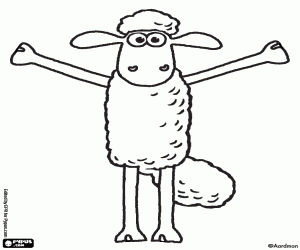 malvorlagen Shaun mit offenen Armen ausmalbilder