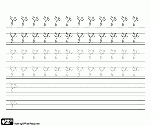 malvorlagen Silbe ZE schreiben ausmalbilder