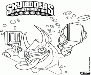 malvorlagen Skylander Trigger Happy ausmalbilder