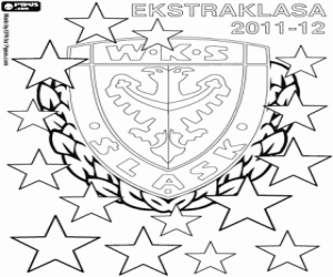 malvorlagen Slask Wroclaw, Meister 2011-2012 ausmalbilder