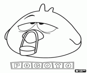 malvorlagen Sleepy Bird mit verschlafenen Augen ausmalbilder