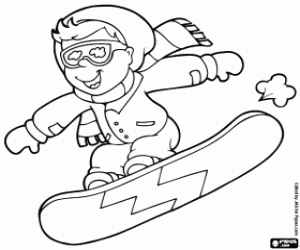 malvorlagen Snowboarder ausmalbilder
