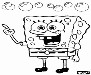 malvorlagen SpongeBob, fiktive Figur ausmalbilder