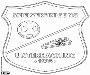 malvorlagen SpVgg Unterhaching-emblem ausmalbilder
