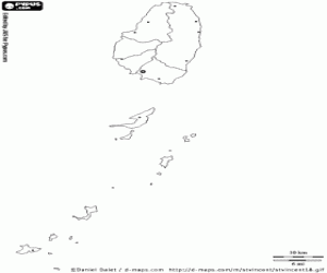 malvorlagen St. Vincent und die Grenadinen kartge ausmalbilder
