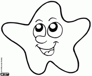 malvorlagen Stern lächelnd ausmalbilder