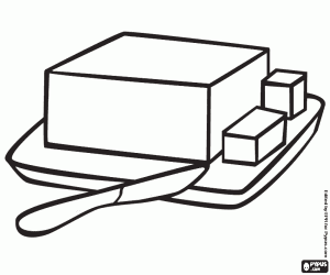 malvorlagen Ein Stück butter ausmalbilder