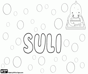 malvorlagen Suli, unterschiedlicher Herkunft Name ausmalbilder