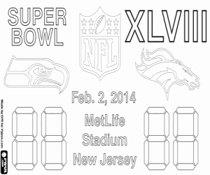 malvorlagen Super Bowl 2014, New Jersey ausmalbilder