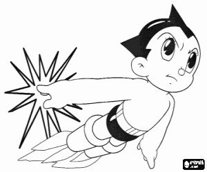 malvorlagen Die Supermächte von Astro Boy ausmalbilder