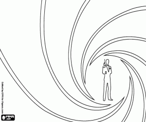 malvorlagen Szene der 007-Filme ausmalbilder
