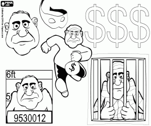 malvorlagen Szenen des Diebes Leben ausmalbilder