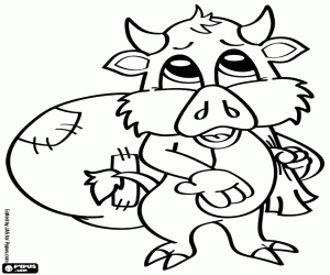 malvorlagen Tier einen Sack, Sankt Nikolaus ausmalbilder