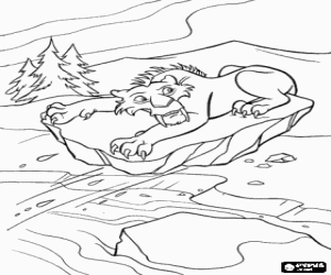 malvorlagen Der Tiger Diego gefährdet ausmalbilder