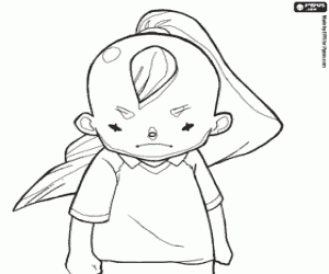 malvorlagen Tim Sanders oder Ayumu Shorin ausmalbilder