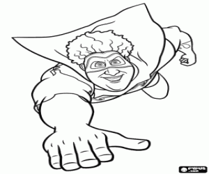 malvorlagen Titan als Superman fliegen ausmalbilder