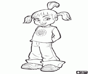 malvorlagen Trixie, Lazy Town Zeichen ausmalbilder