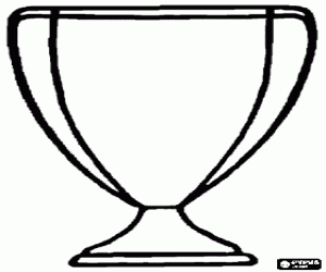 malvorlagen Trophäe oder Pokal für das beste Papa ausmalbilder