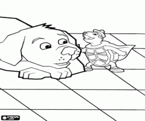malvorlagen Tuck und der Hund, Wonder Pets ausmalbilder