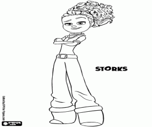 malvorlagen Tulip, ein tapferes Mädchen ausmalbilder