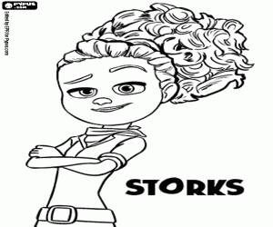 malvorlagen Tulpe ist eine entschlossene Mädchen ausmalbilder