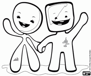 malvorlagen Turin 2006 Maskottchen ausmalbilder