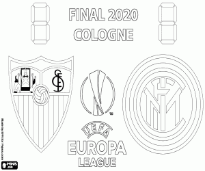 malvorlagen UEFA Europa League Finale 2019-2020 ausmalbilder