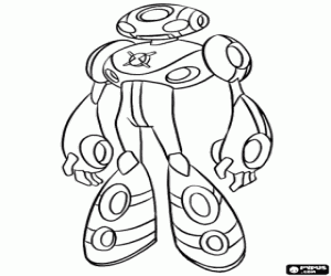 malvorlagen Ultimative Echo Echo, Ben 10 alien ausmalbilder